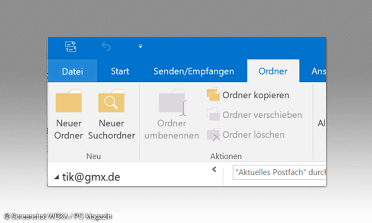 Outlook Verzeichnis