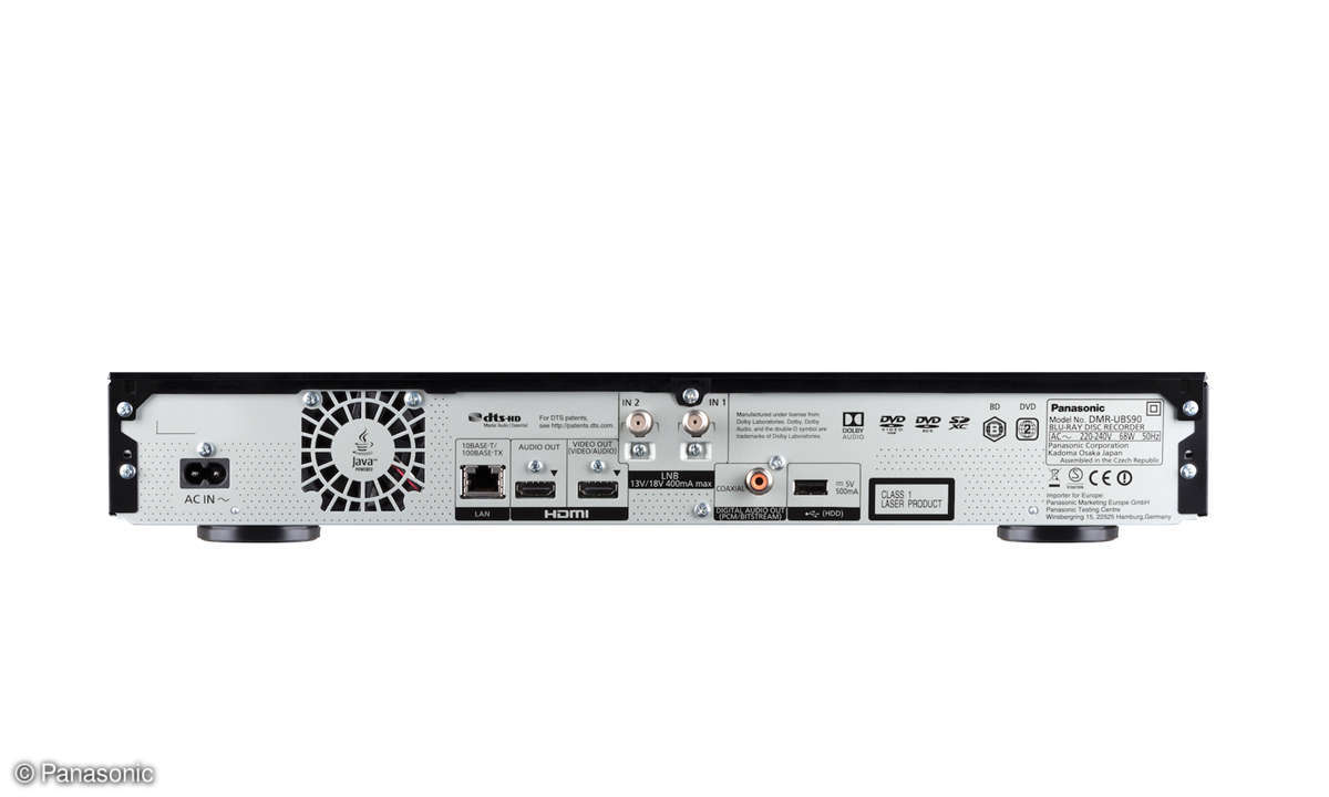 Panasonic UBS80 Anschlüsse