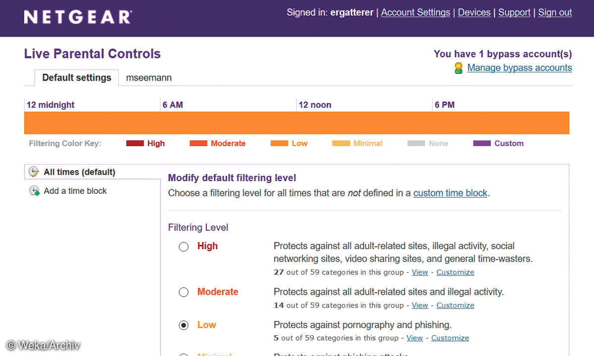 Netgear Screenshot