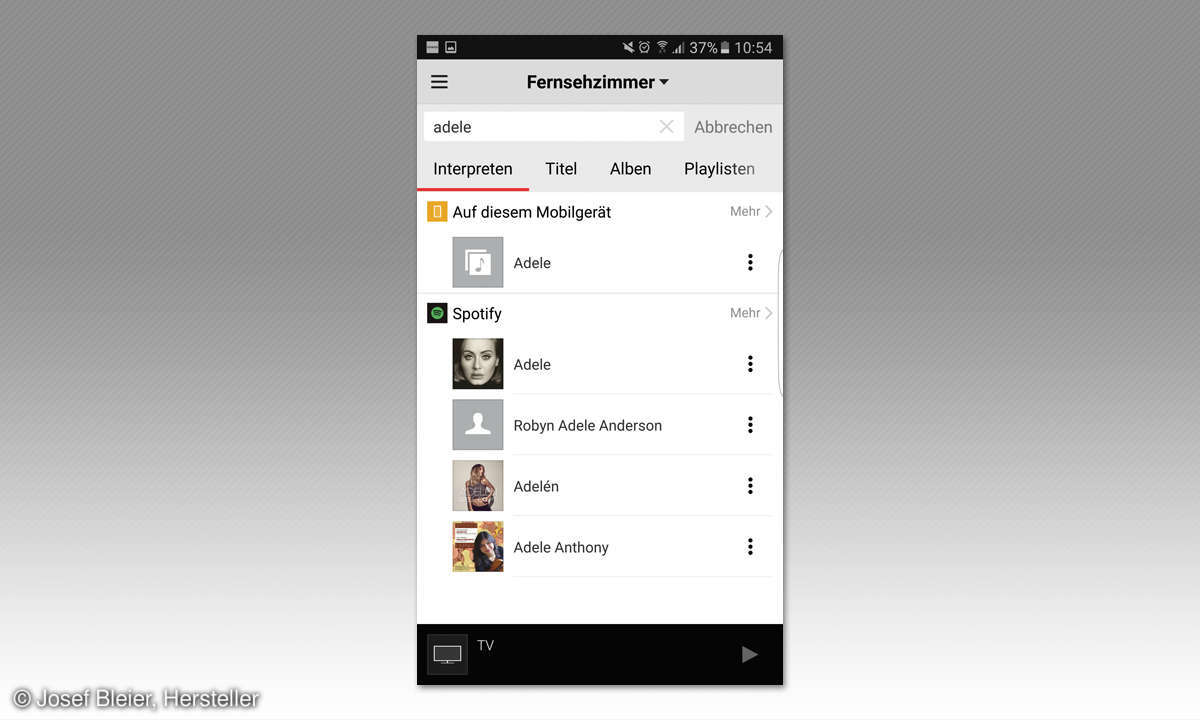Sonos App Screenshot