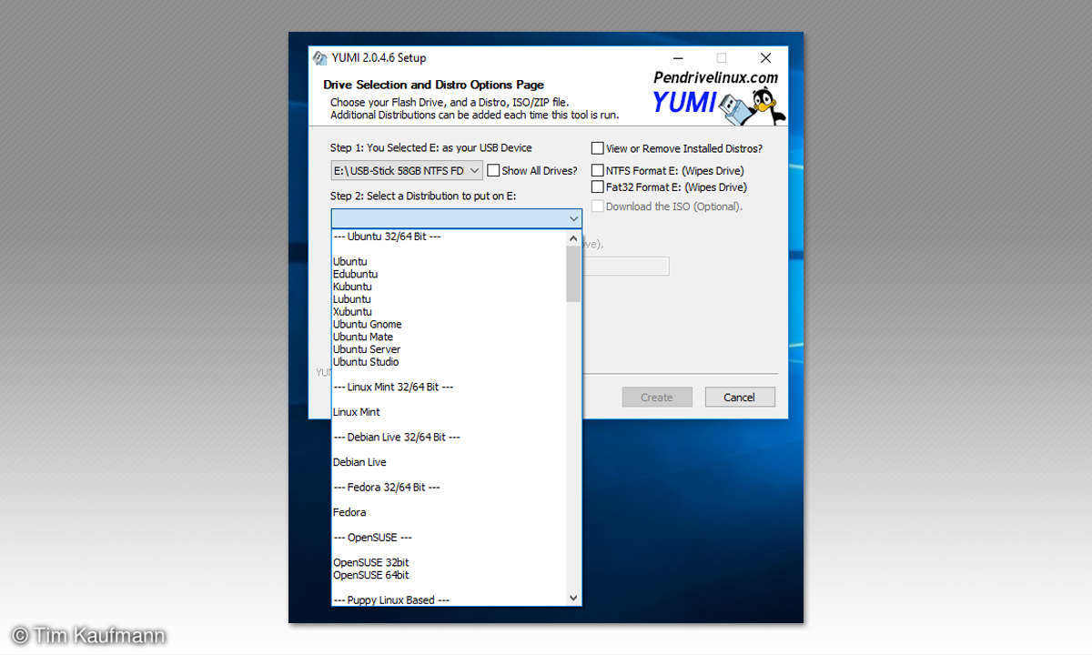Screenshot: Step 2