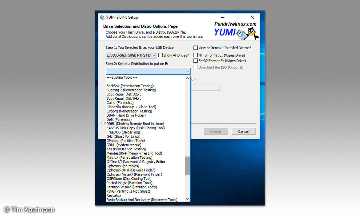 Screenshot: YUMI