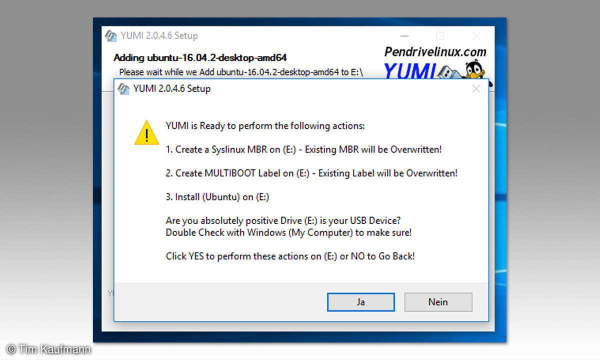 Screenshot: YUMI