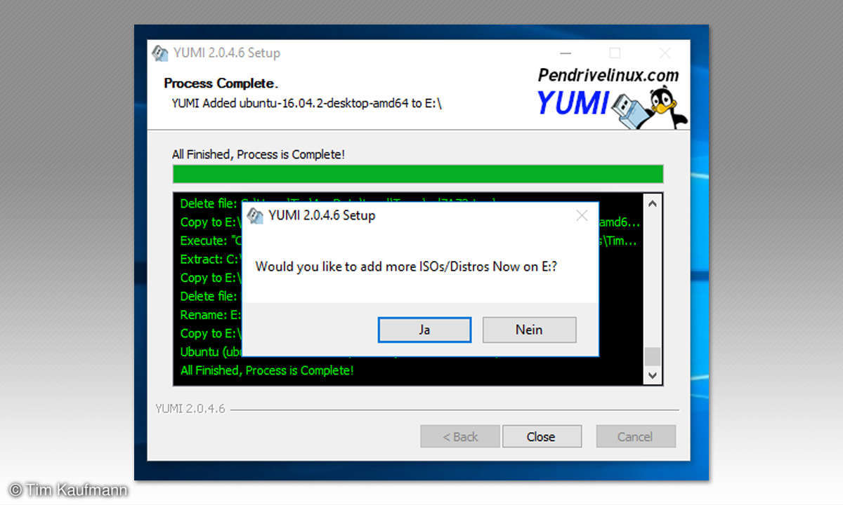 Screenshot: YUMI