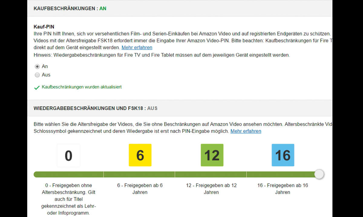Amazon Video Käufe