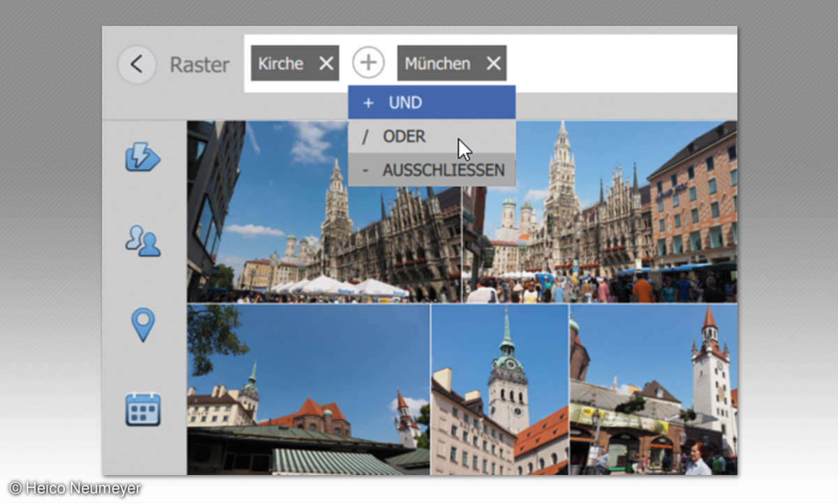 Lightroom Suche