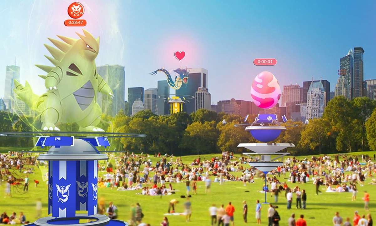 Pokemon GO Update Raids Arena