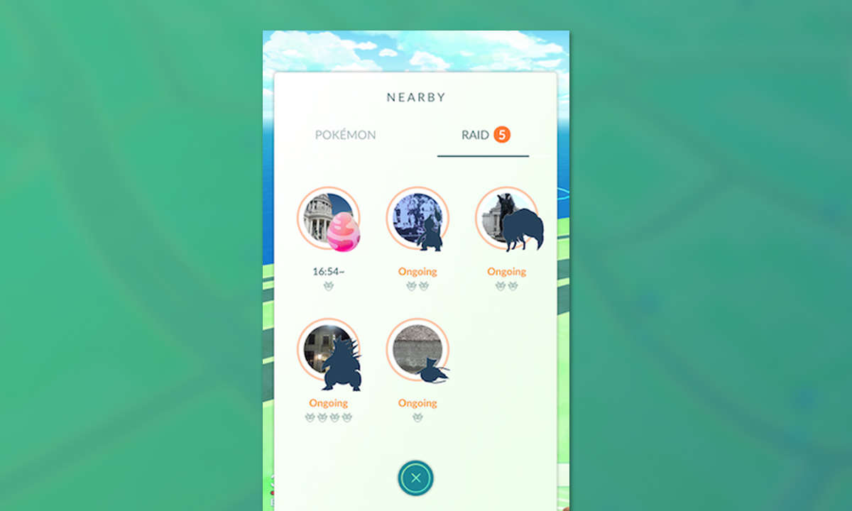 Pokémon GO Raid Schwierigkeitslevel