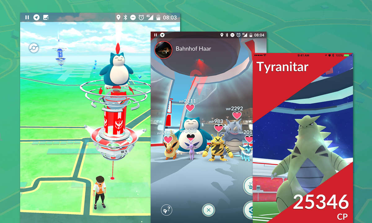 Pokémon GO Arena-Raid-Update Live