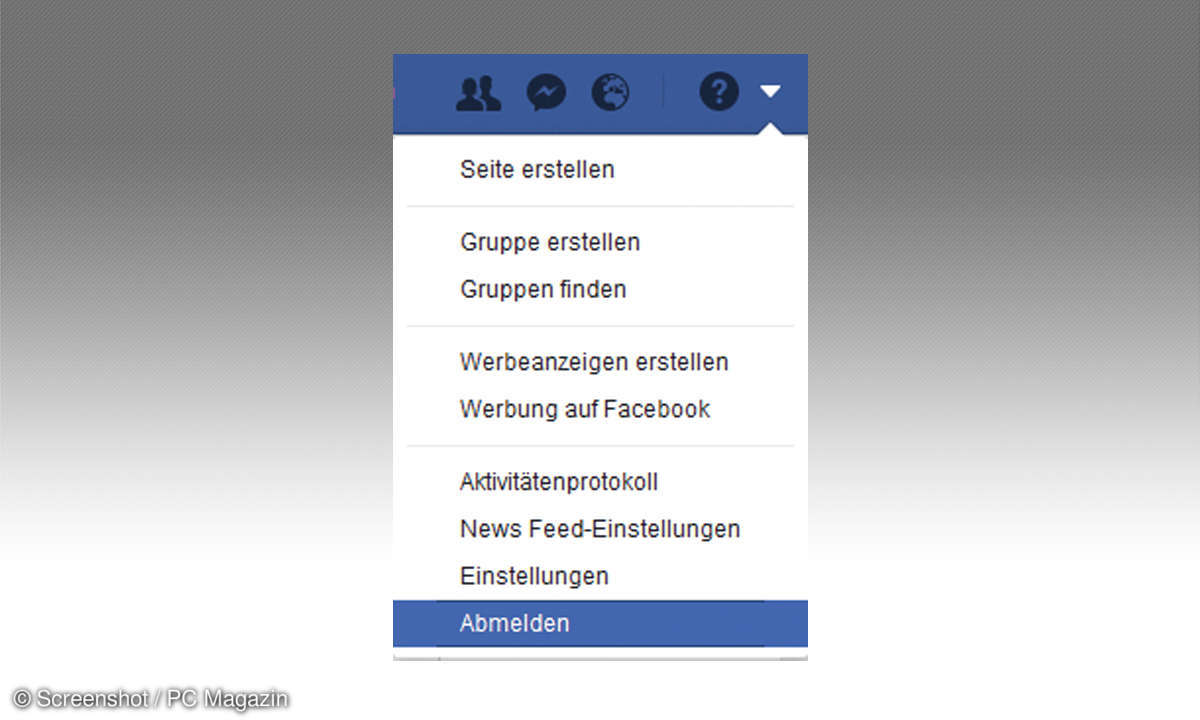 Wenn möglich abmelden