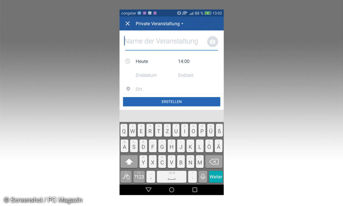 Veranstaltung/Treffen per Facebook organisieren