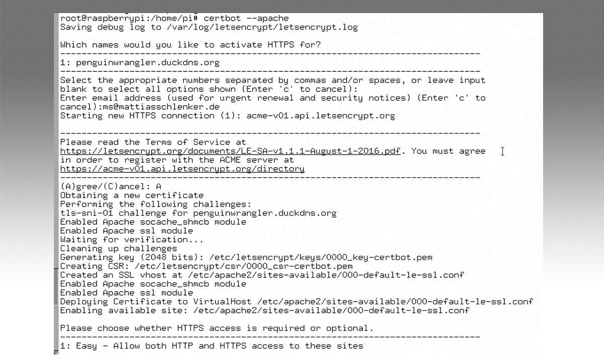 Nextcloud einrichten