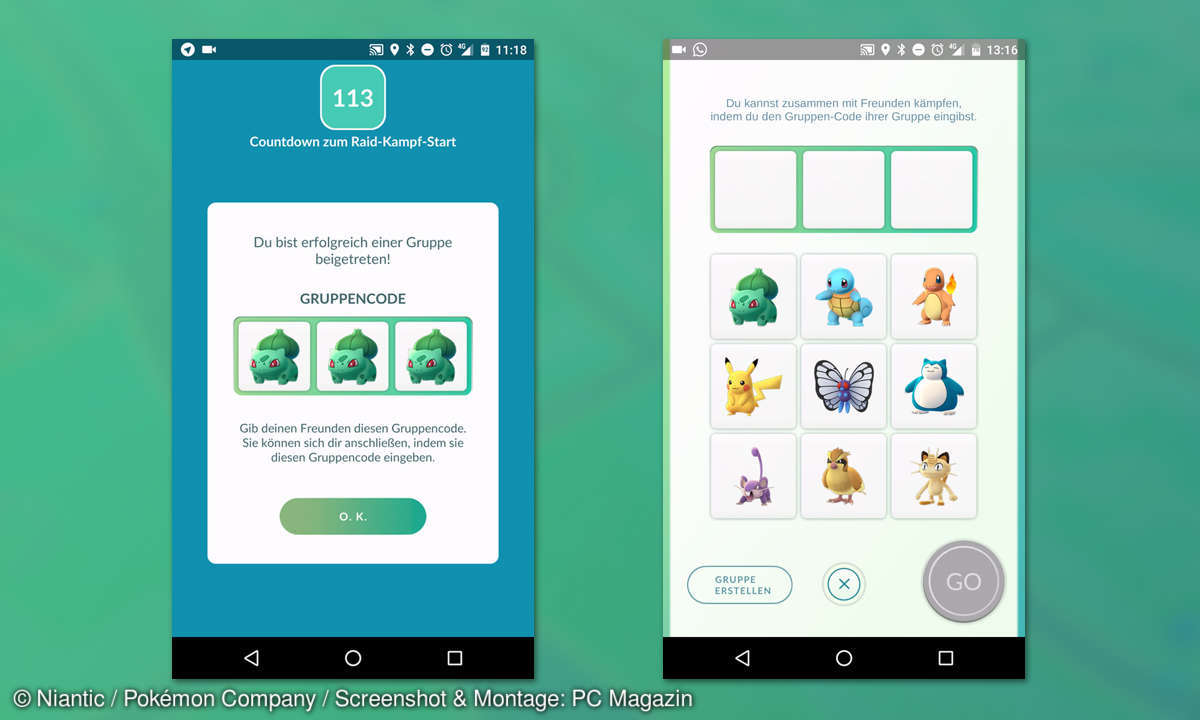 Pokémon GO - Privater Gruppe beitreten