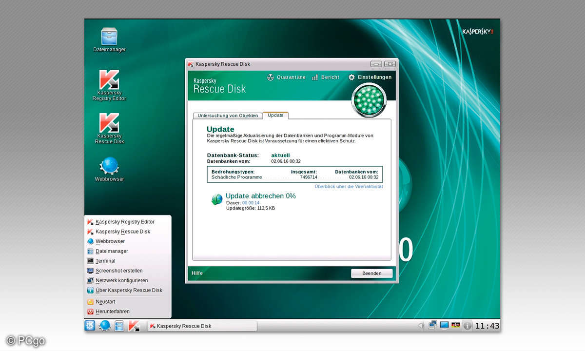 Kaspersky-Rettungs-CD