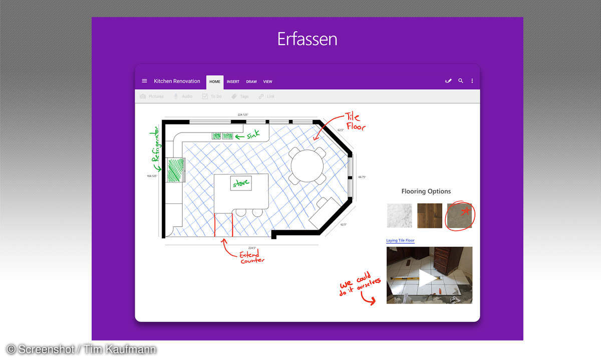 Notizen mit OneNote