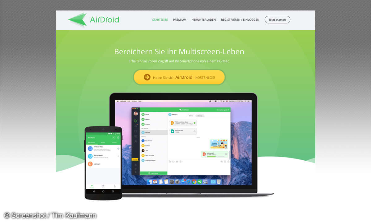 Nachrichten synchronisieren