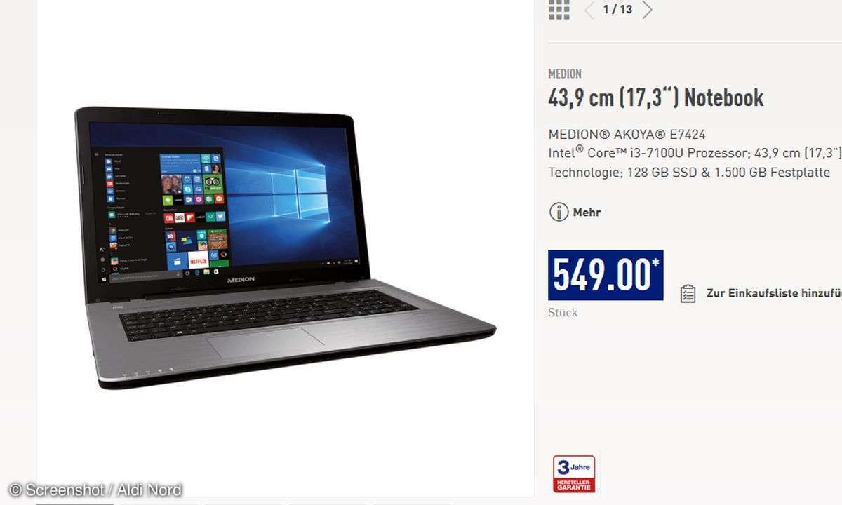Medion Akoya E7424
