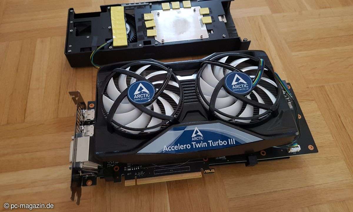 Asus Geforce GTX 1070 Turbo mit Arctic Accelero Twin Turbo 3