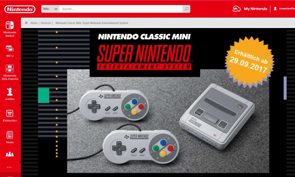 SNES Classic Mini Nintendo