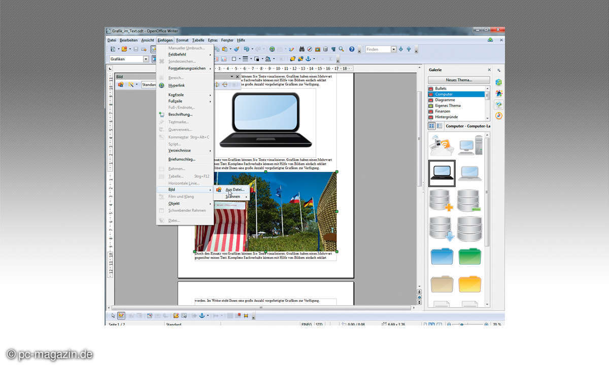 OpenOffice: Grafiken in Writer