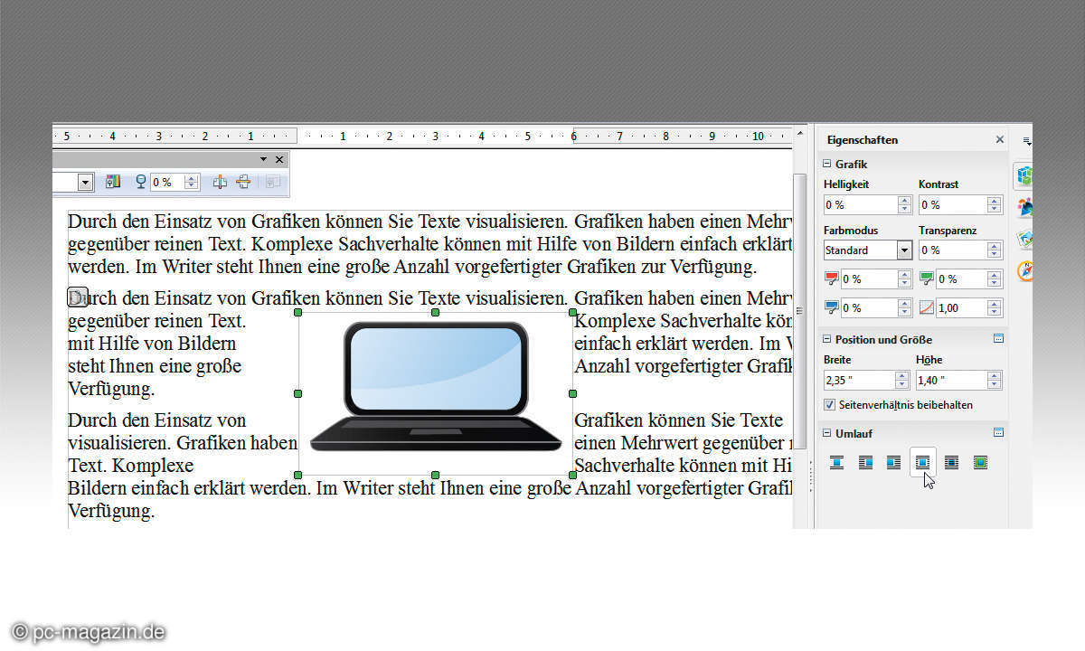 OpenOffice: Grafiken in Writer