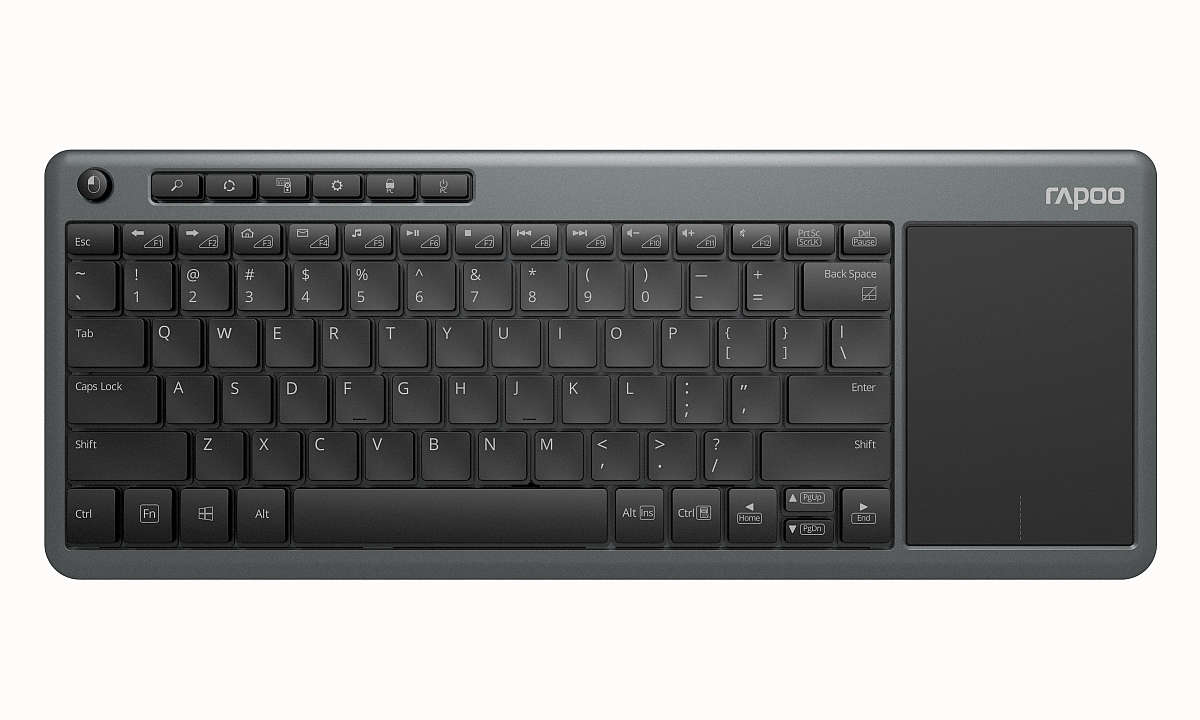 Rapoo K2600 Wireless Multimedia Touchpad Keyboard