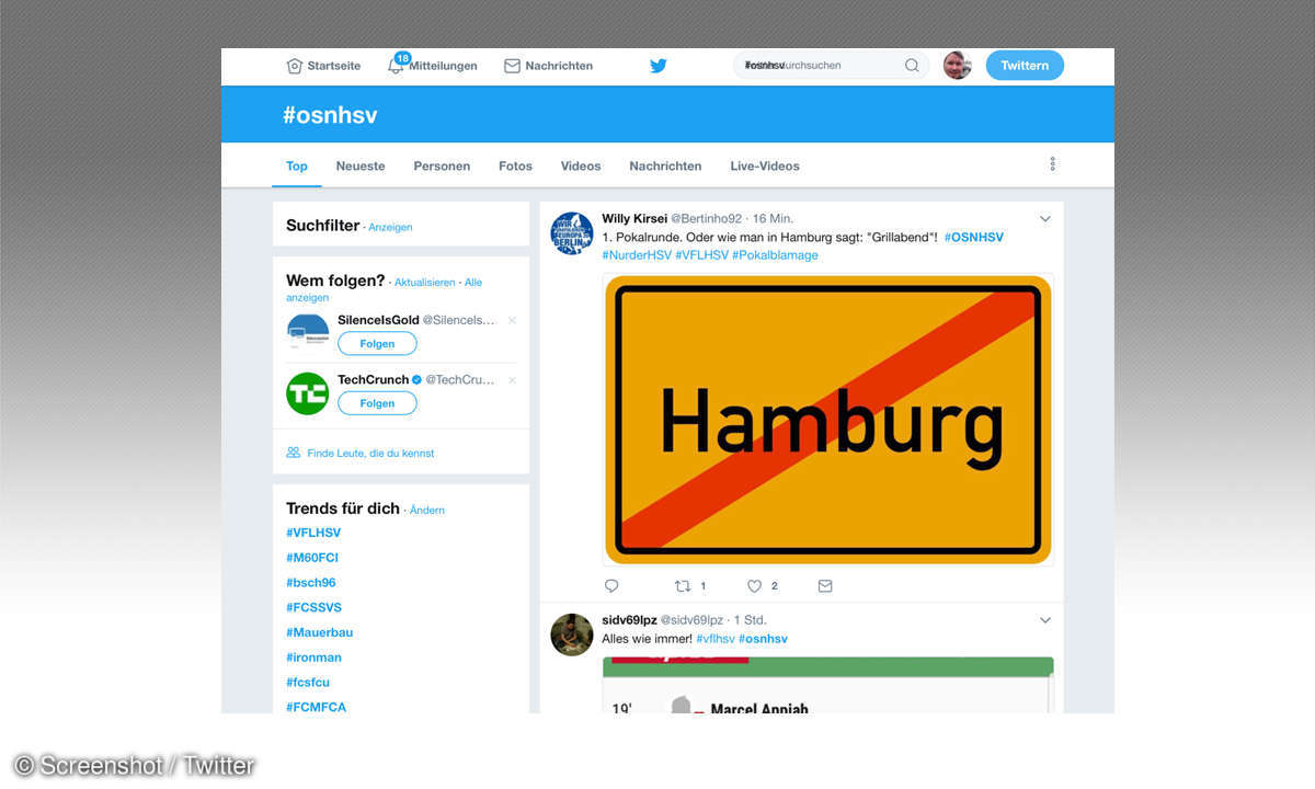 Treffer 8: Live-Sport-Diskussionen