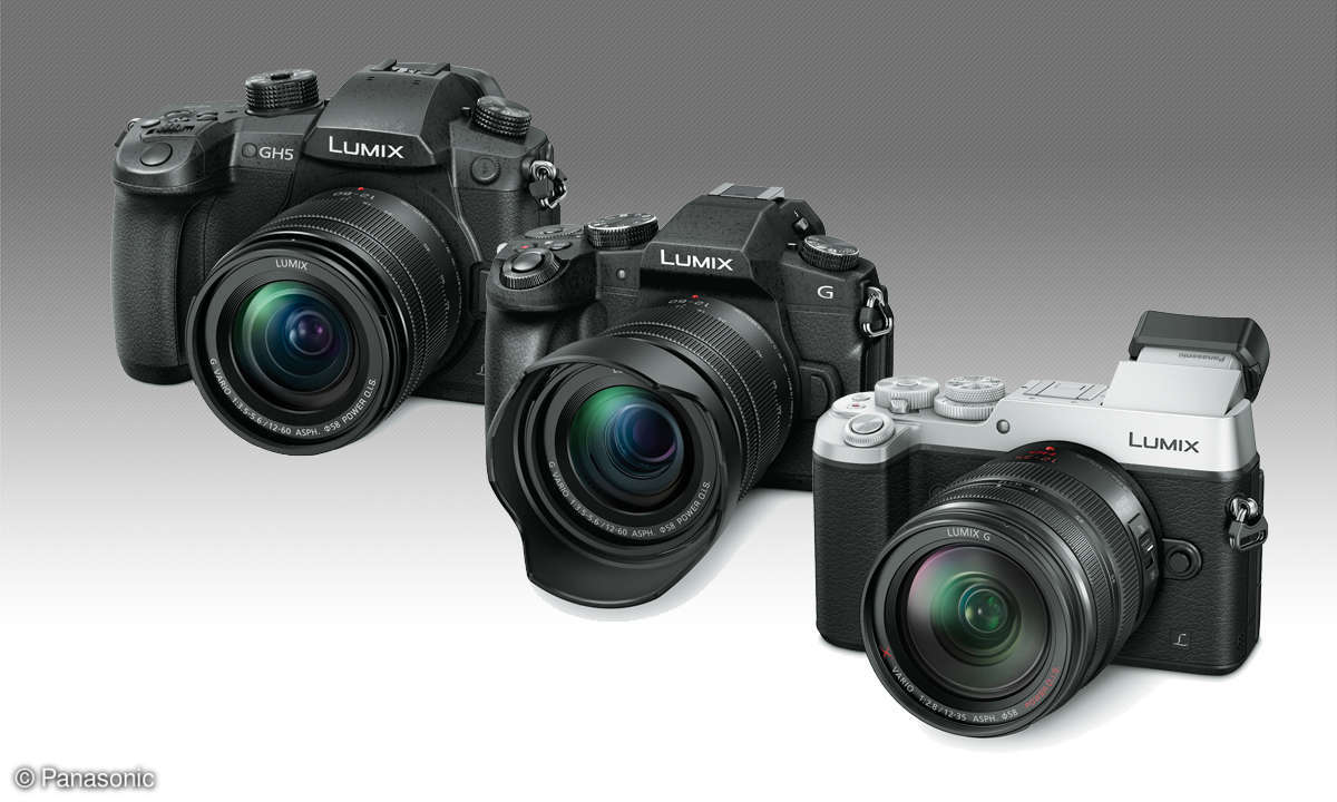 Panasonic Lumix GX81, GH5 und GX8 im Test