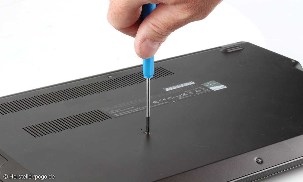 SSD in Notebook einbauen