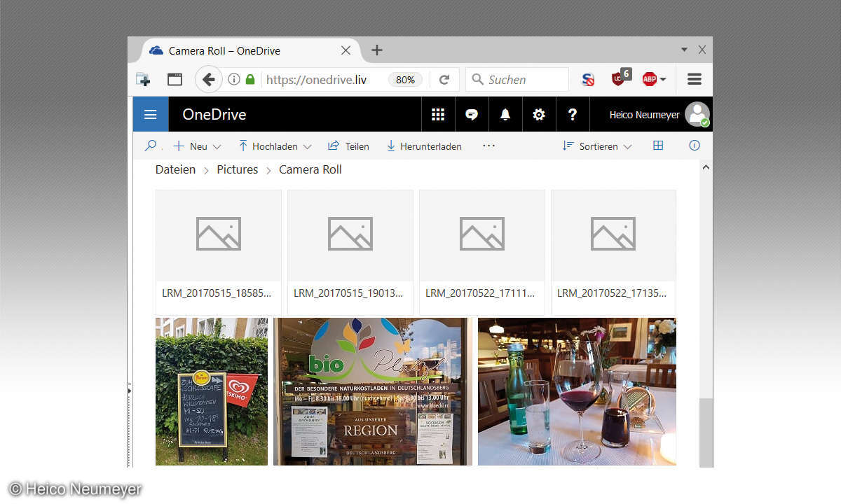 Google Drive: Fotos verwalten