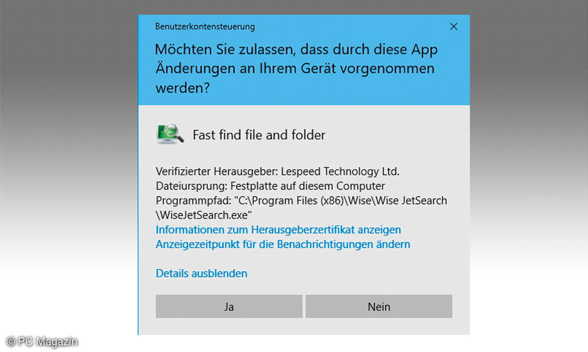 Windows-Suche optimieren