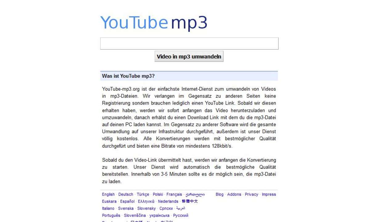 Youtube-mp3.org
