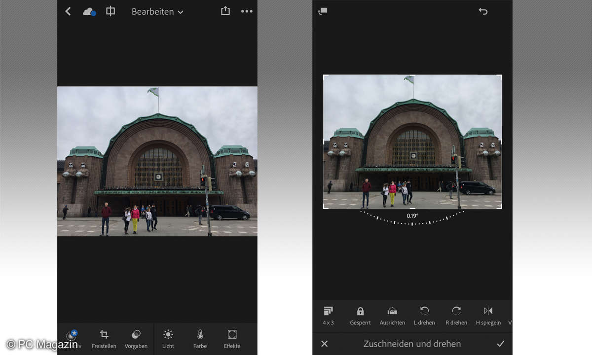 Smartphone-Photos optimieren