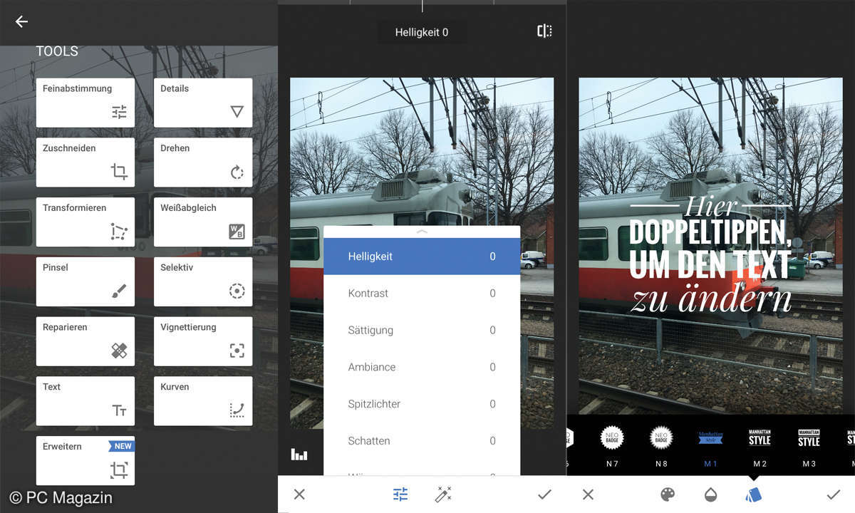 Smartphone-Photos optimieren