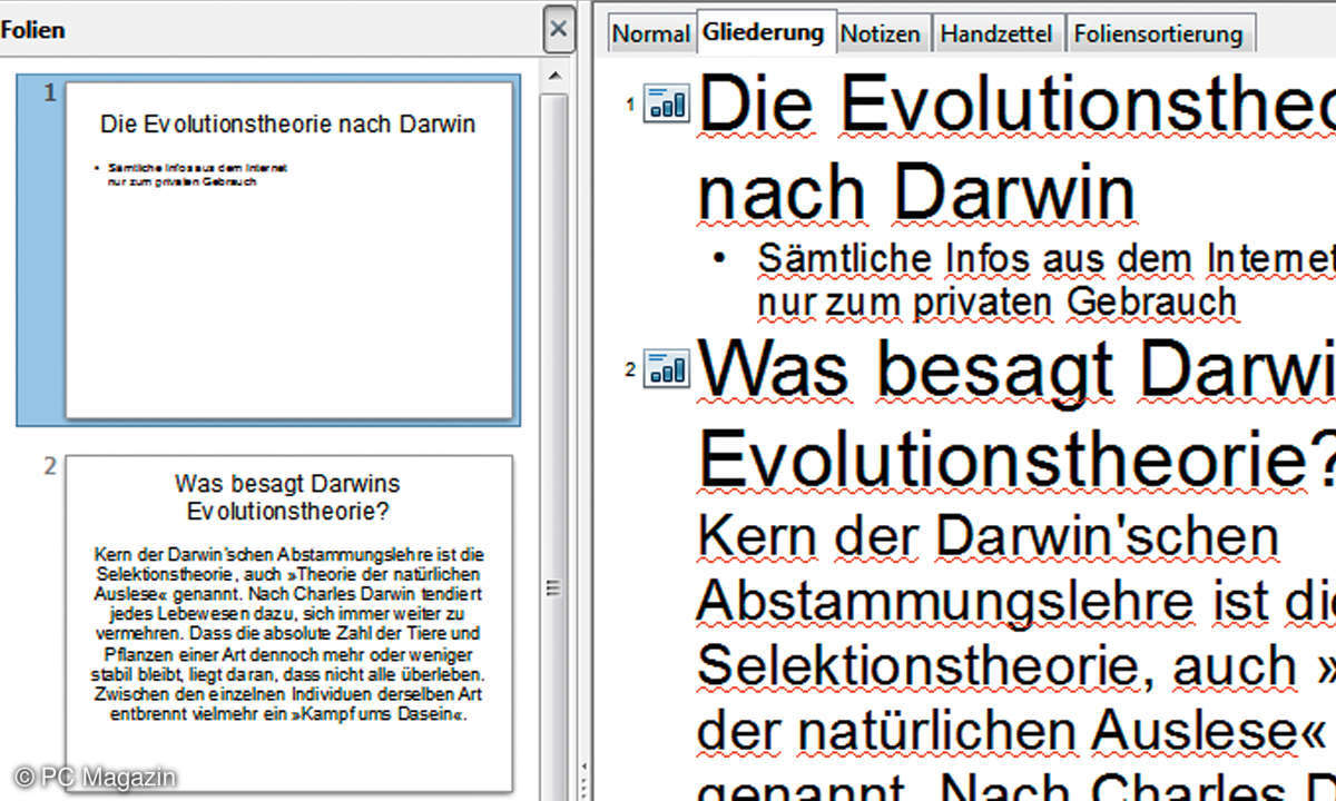 Powerpoint-Alternative: Präsentation mit OpenOffice