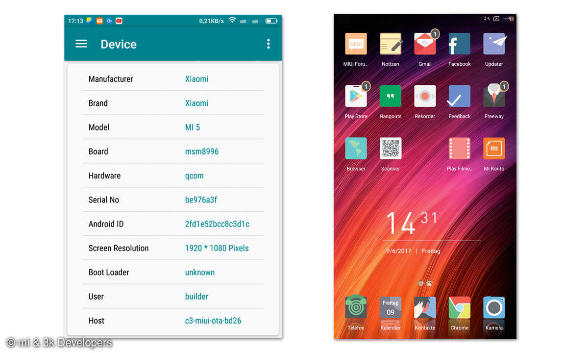 Miui & App Mein Gerät
