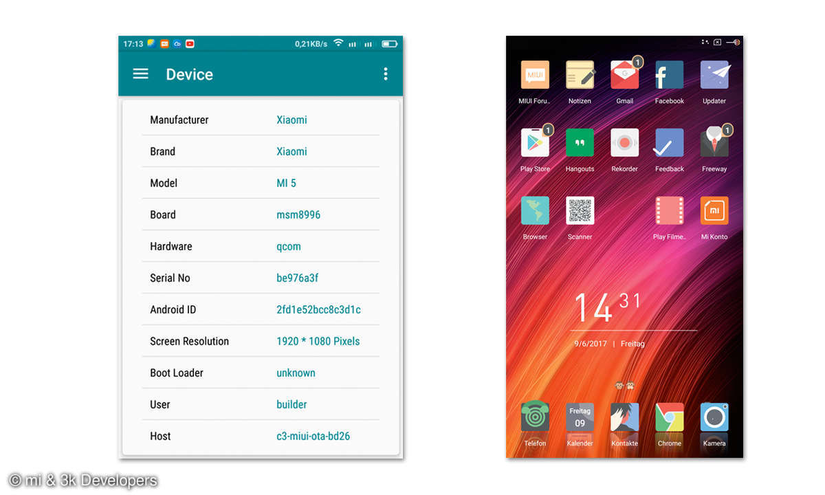 Miui & App Mein Gerät
