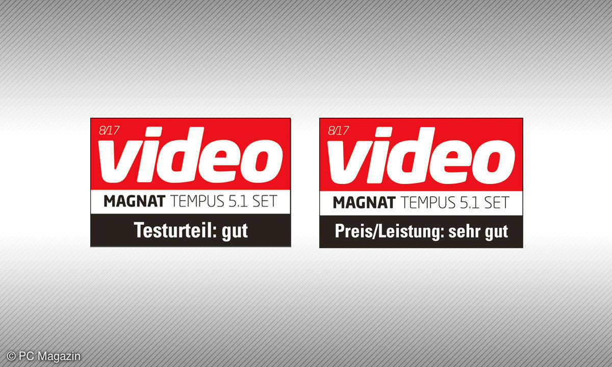 Teststiegel Magnat Tempus 5.1 Set 08-2017