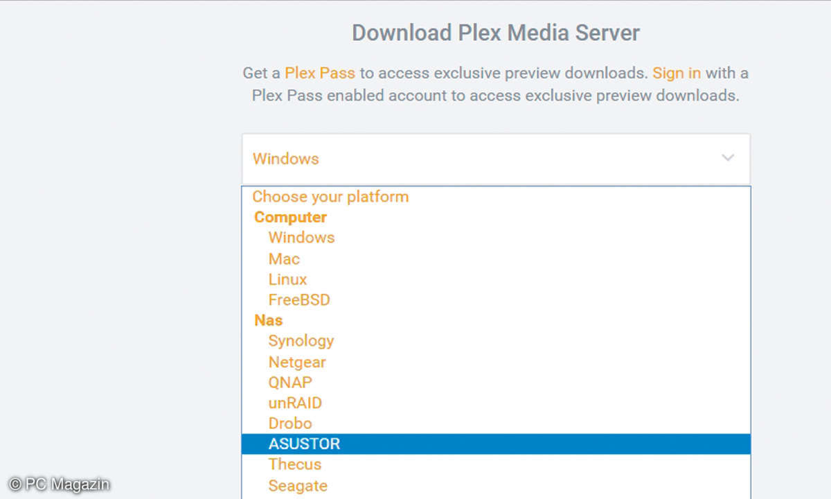 Plex auf Fire TV einrichten