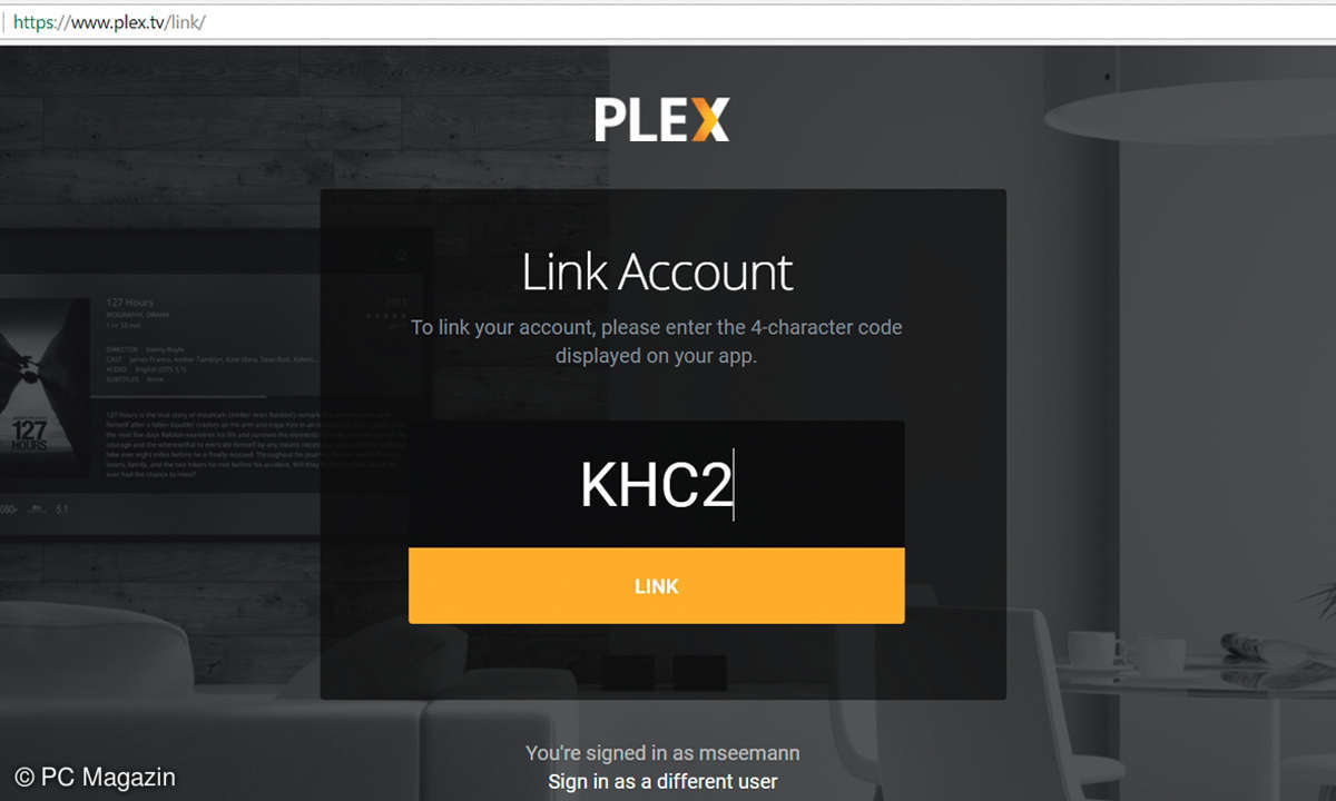 Plex auf Fire TV einrichten