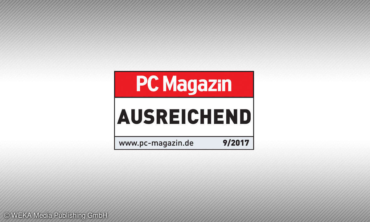 Testsiegel pc-magazin Sprachsteuerung ausreichend