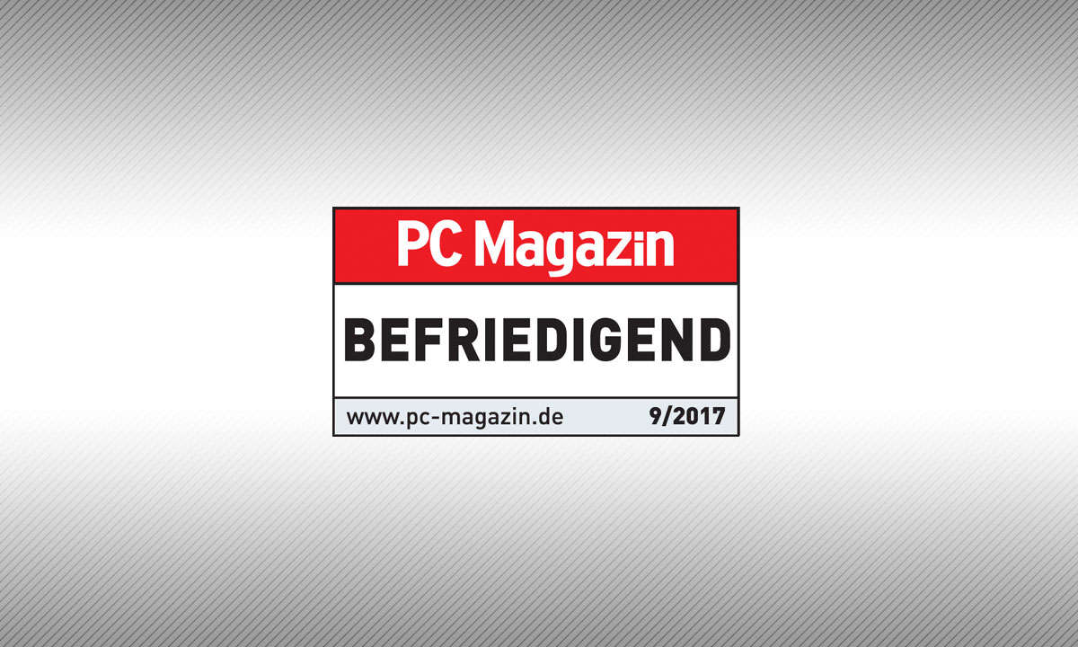 Testsiegel pc-magazin Sprachsteuerung befriedigend