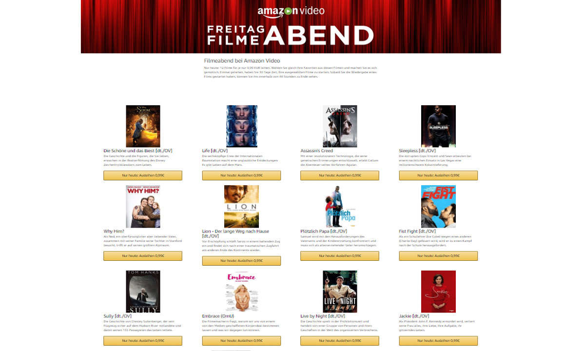 Freitag Filme Abend Amazon-13-10-17