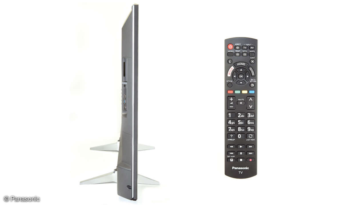 Panasonic TX-55 EXW 604 Seite & Fernbedienung