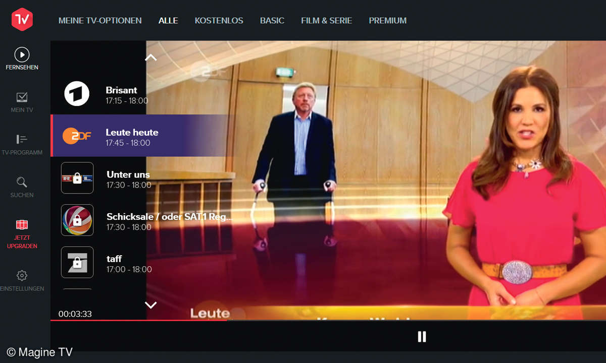 Internet-TV - Magine TV