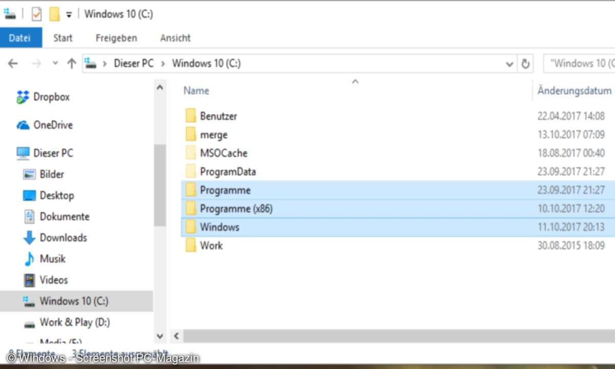 Windows Ordner