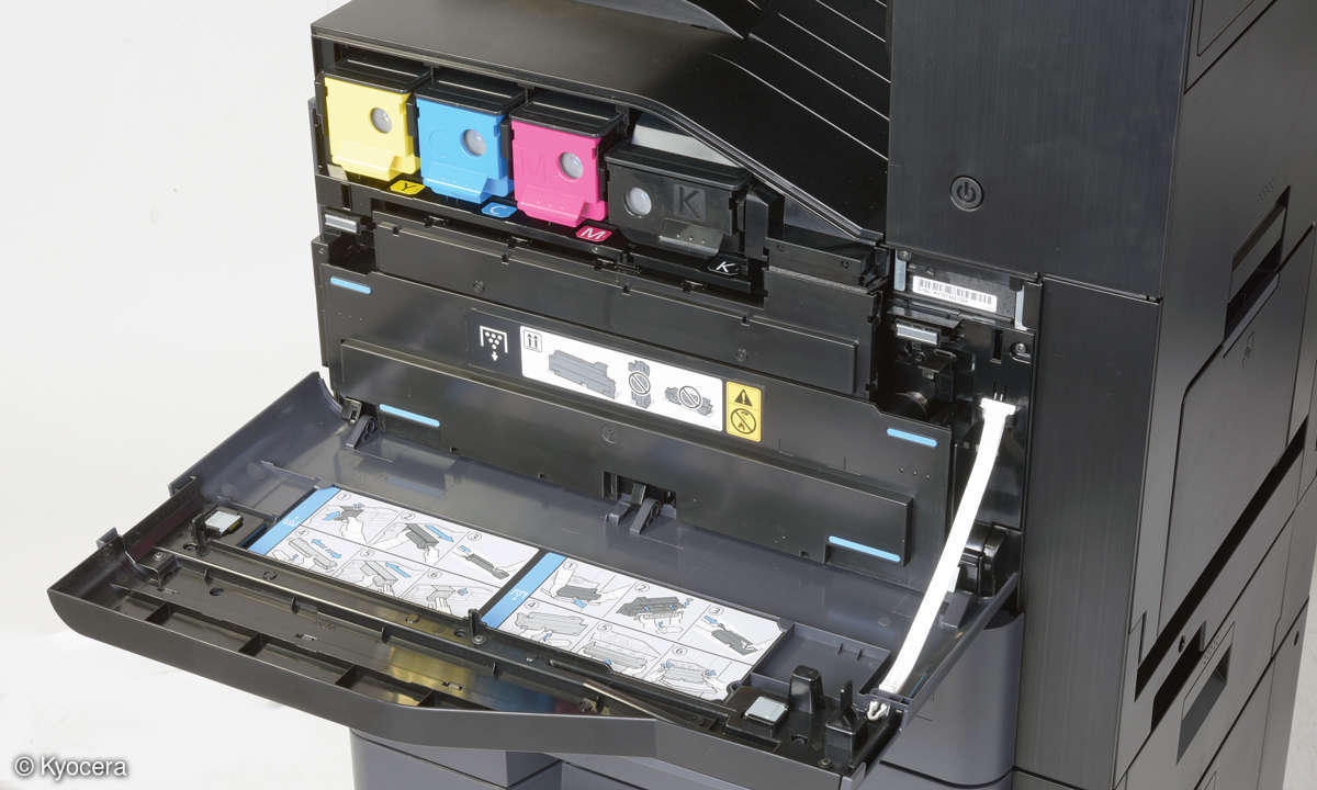 Kyocera TASKalfa 406ci - Tonerwechsel
