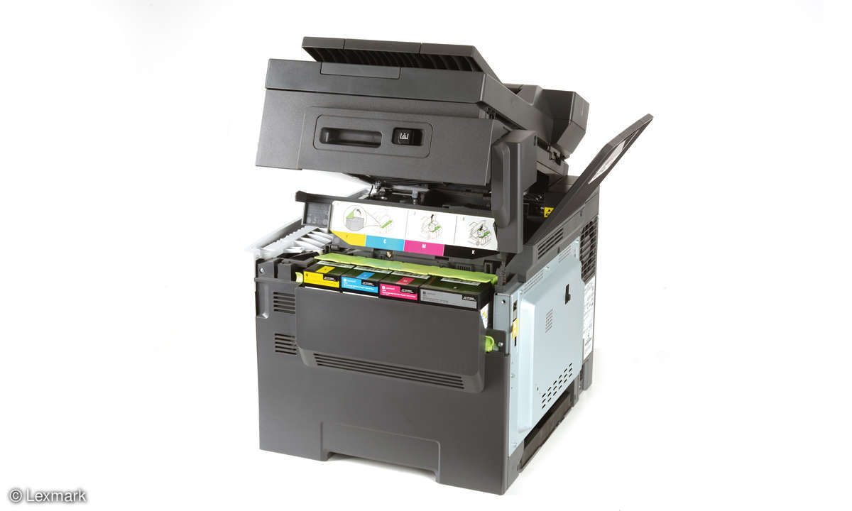 Lexmark CX510dn - Tonerwechsel