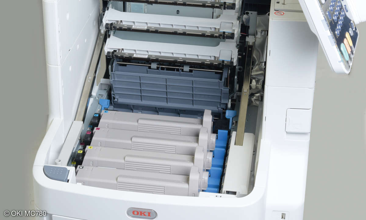 OKI MC780 - Tonerwechsel