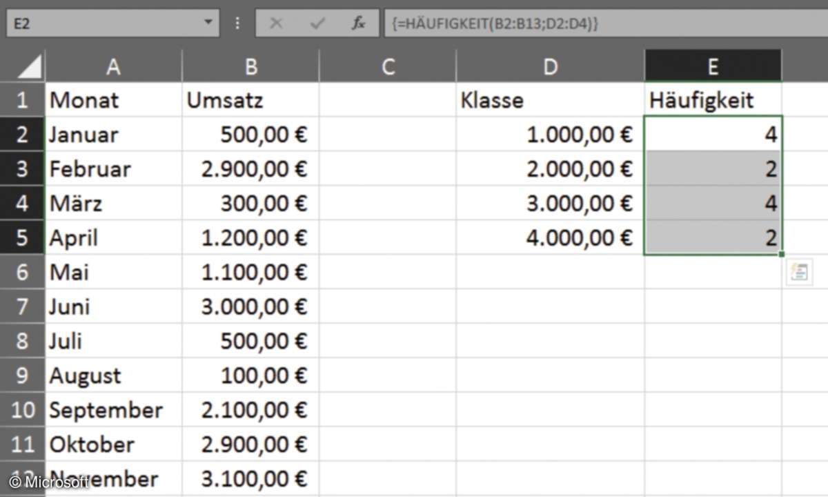 matrix Excel